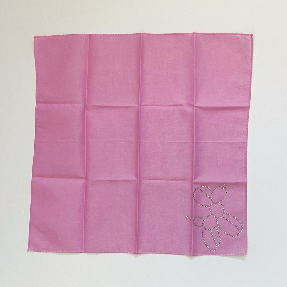 Balloon Dog Rhinestone Bandana - small